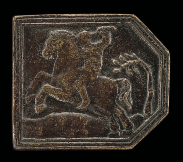 A Horseman, 15th century.