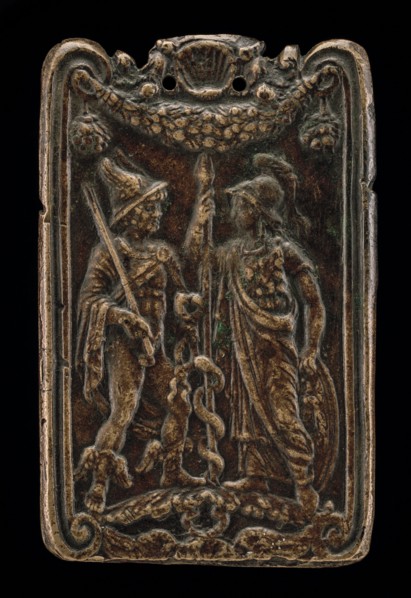 Mercury and Minerva [reverse], late 15th century.