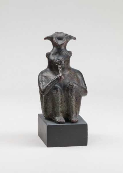 Small Vase in the Form of a Monkey, early 16th century.