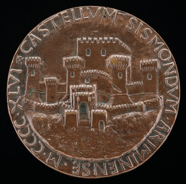 The Castle of Rimini [reverse], 1446.