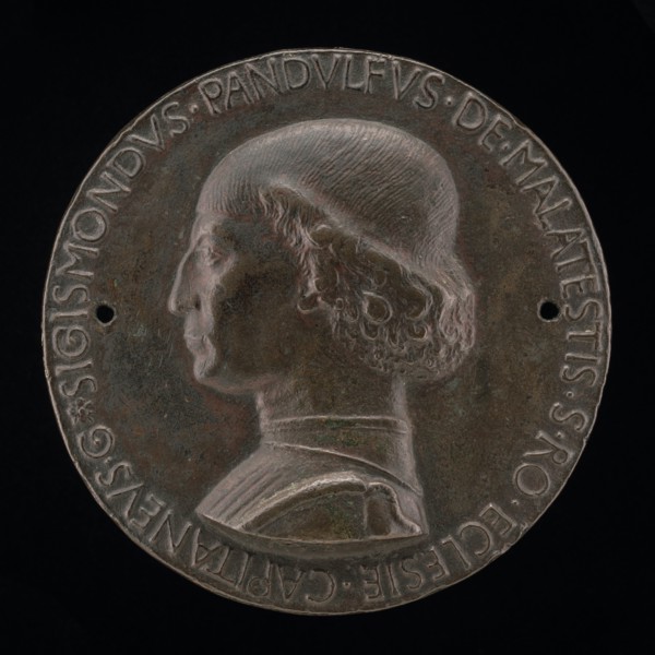 Sigismondo Pandolfo Malatesta, 1417-1468, Lord of Rimini and Fano [obverse], 1446.