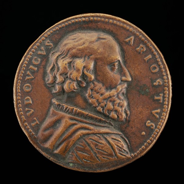Lodovico Ariosto, 1474-1533, Poet, 1552/1590. Creator: Domenico Poggini.