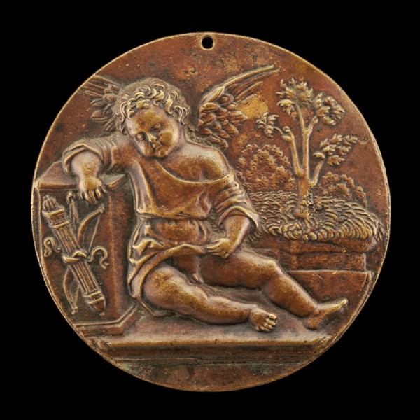 A Sleeping Cupid, early 16th century.