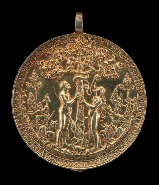The Fall of Man [obverse], 1536.