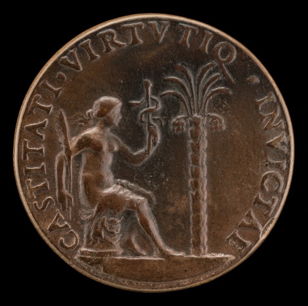 Figure before a Palm Tree [reverse], 1507.