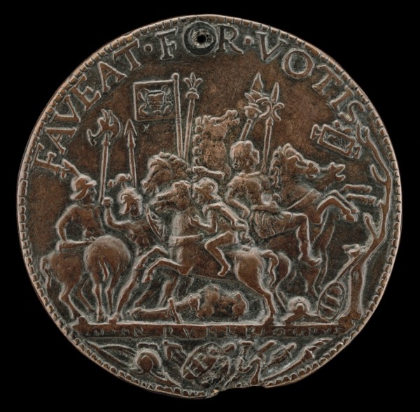 Battle Scene [reverse], 1484 or after.