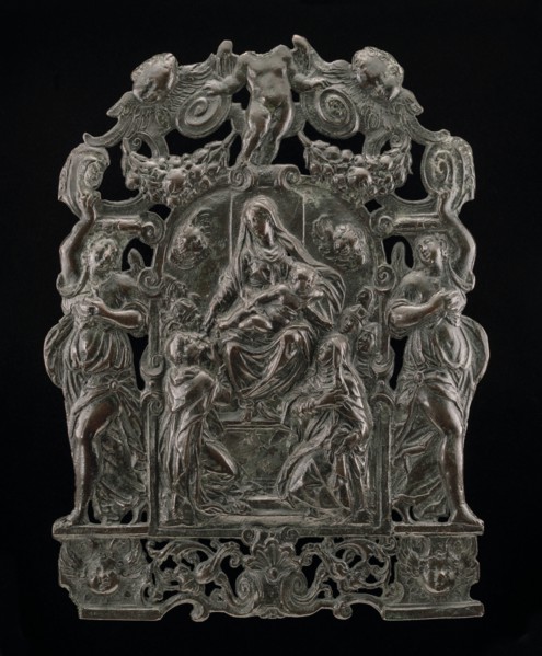 The Madonna of the Rosary, mid 16th century.