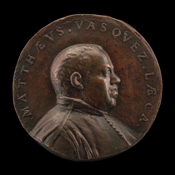 Mateo Vásquez, c. 1542-1591, Secretary to King Philip II from 1573 [obverse], c. 1573.