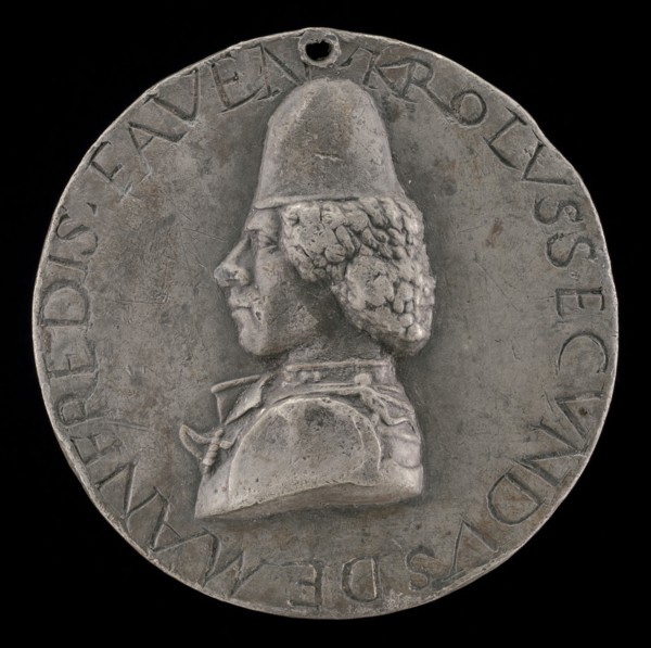 Carlo Manfredi, 1439-1484, Lord of Faenza 1468-1477, 1477.