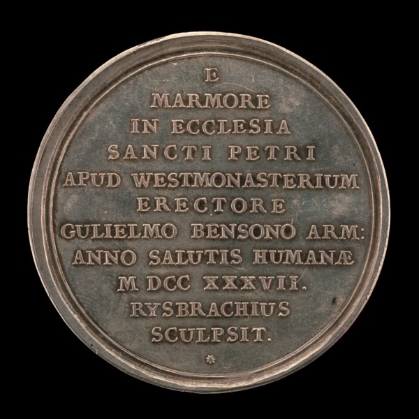 Inscription [reverse], 1737.