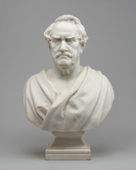 William Wilson Corcoran, model 1882, carved 1883.