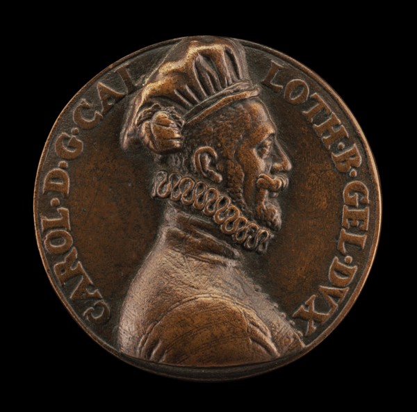 Charles II, 1390-1431, Duke of Lorraine [reverse], 1572.