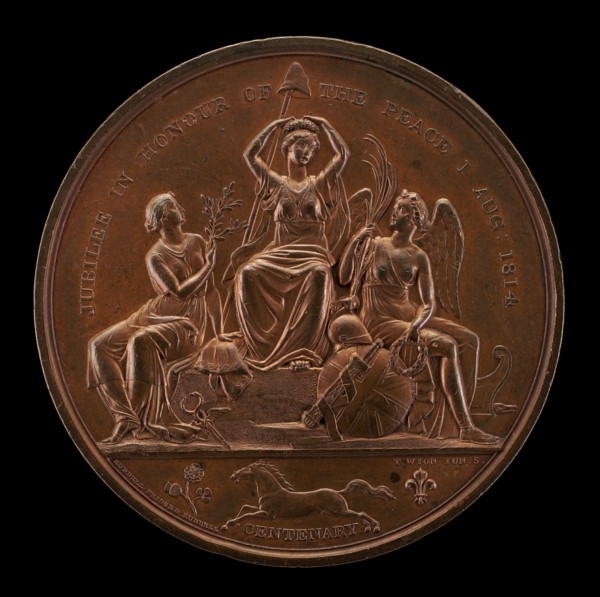 Peace of 1814 [reverse], 1814.