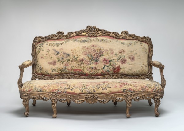 Sofa, probably c. 1830/1850.
