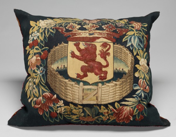 Tapestry-covered Cushion, c. 1675/1725.