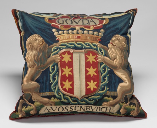 Tapestry-covered Cushion, c. 1675/1725.