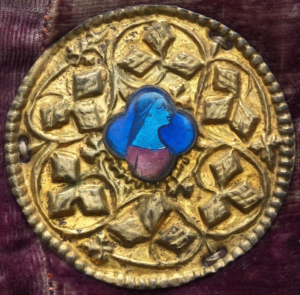 Costume Ornament with Profile Portrait, c. 1380/1400.