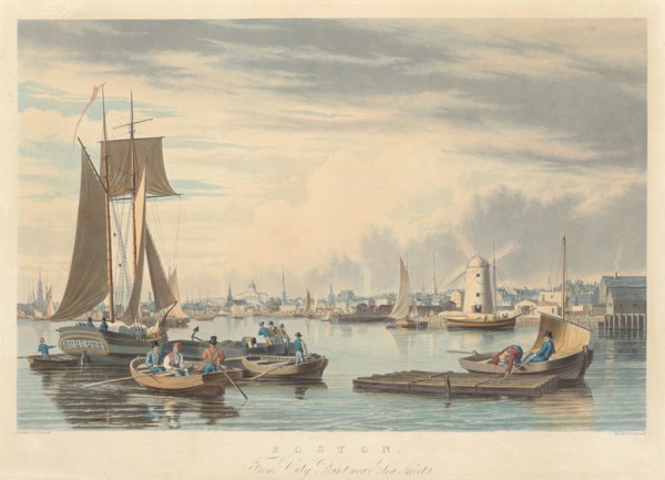 Boston: From City Point near Sea Street.