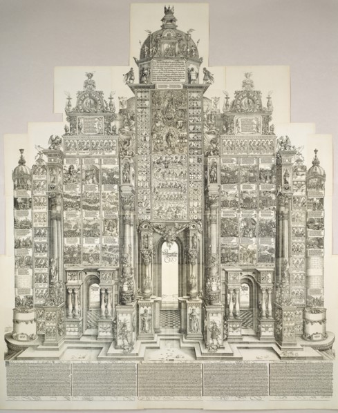 The Triumphal Arch of Maximilian, 1515 (1799 edition).