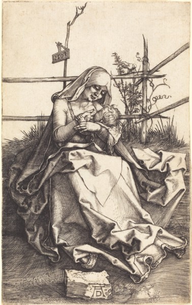 The Virgin and Child on a Grassy Bench, 1503.