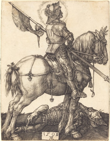 Saint George on Horseback, 1508.