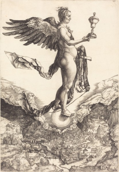 Nemesis (The Great Fortune), c. 1501/1502.