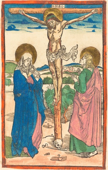 Christ on the Cross Between the Virgin and Saint John, 1493.