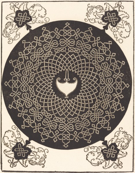 The First Knot (with a heart-shaped shield), probably 1506/1507.