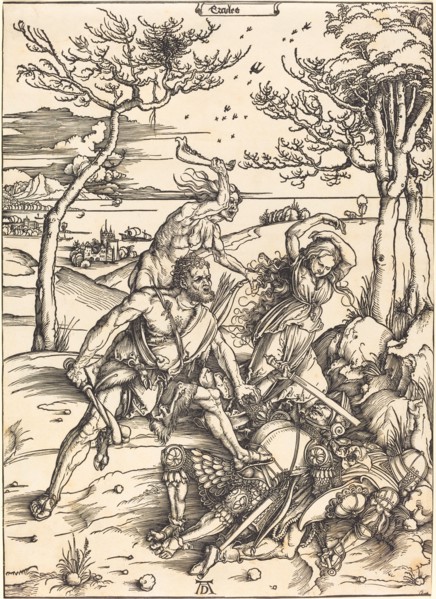 Hercules Conquering Cacus ("Ercules"), c. 1496.