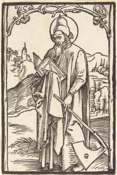 Saint Matthias, c. 1500.