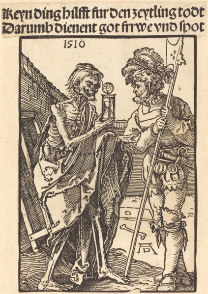 Death and the Lansquenet, 1510.