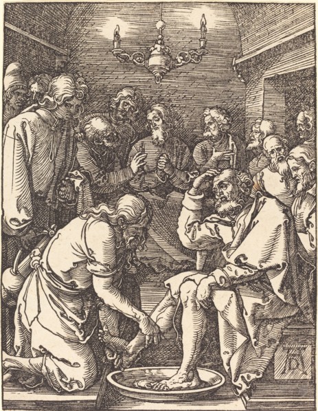 Christ Washing the Feet of the Disciples, probably c. 1509/1510.