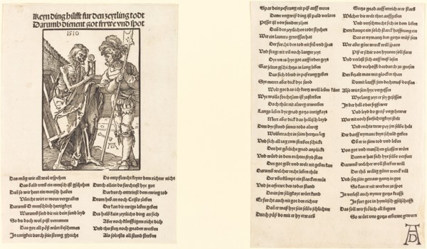 Death and the Lansquenet, 1510.