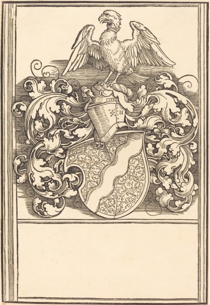 Coat of Arms of Michael Behaim, probably c. 1520.