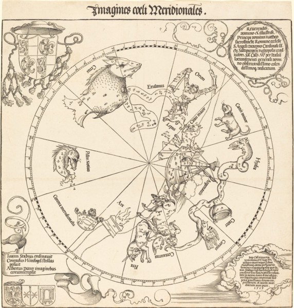 The Southern Celestial Hemisphere, 1515.