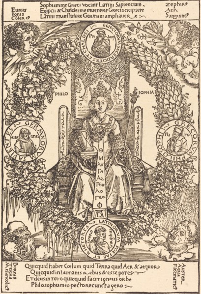 Philosophy, probably 1502.