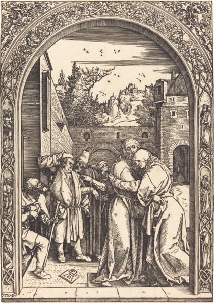 Joachim and Anna at the Golden Gate, 1504.