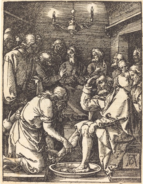 Christ Washing the Feet of the Disciples, 1509/1510.