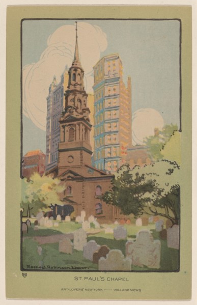 St. Paul's Chapel, 1914.