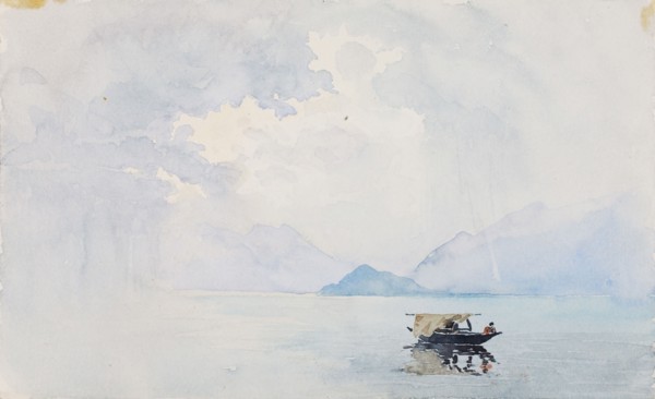 Rain, Bellagio, 1898.