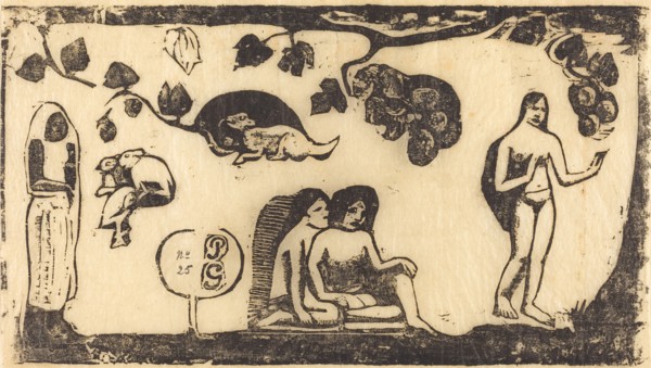 Women, Animals and Foliage (Femmes, animaux et feuillages), in or after 1895.