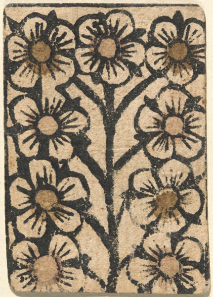 Playing Card, second half 15th century.