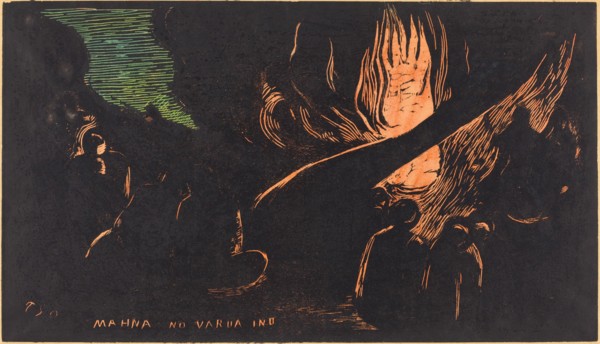 Mahna no Varua Ino (The Devil Speaks), 1894/1895.
