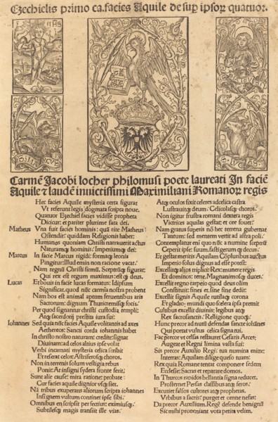 Allegory of the Eagle and Emperor Maximilian I, 1497.
