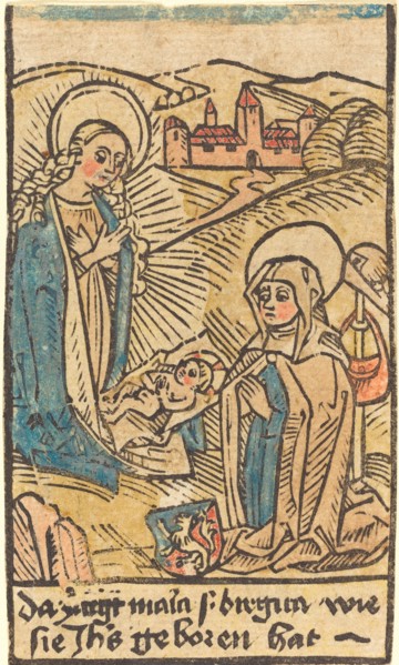 Madonna and Saint Bridget, c. 1480/1500.