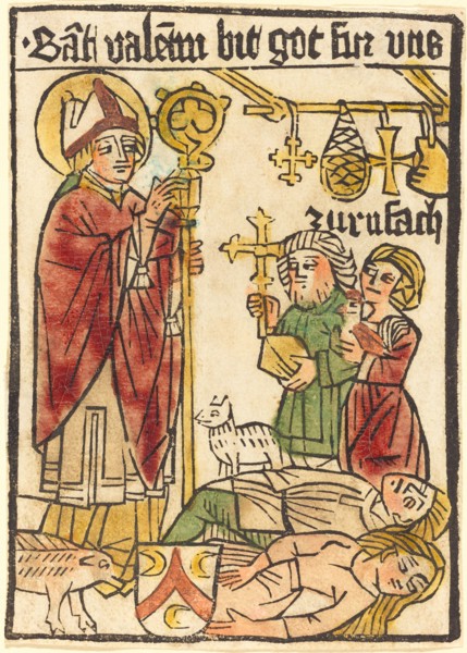Saint Valentine, 1470/1480.