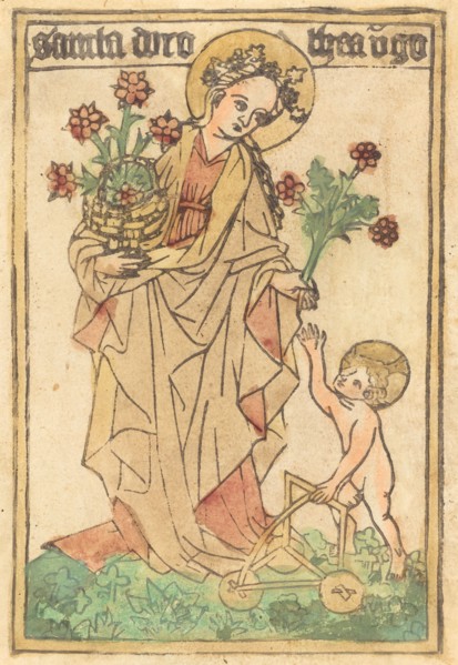 Saint Dorothy, 1440/1460.