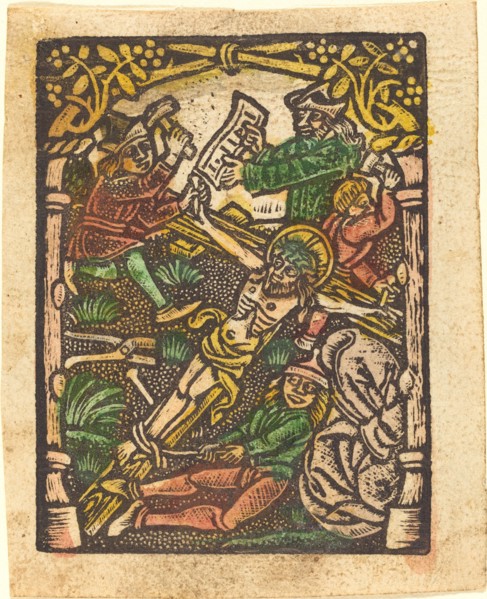 Christ Nailed to the Cross, fourth quarter 15th century.