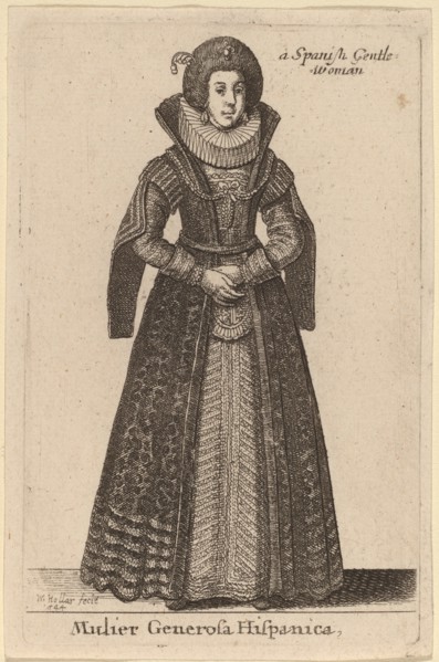 Mulier Generosa Hispanica, 1644.