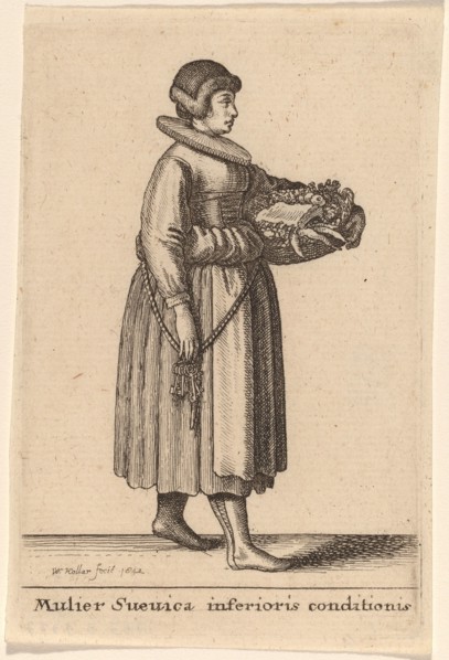Mulier Svevica Inferioris Conditionis, 1642.
